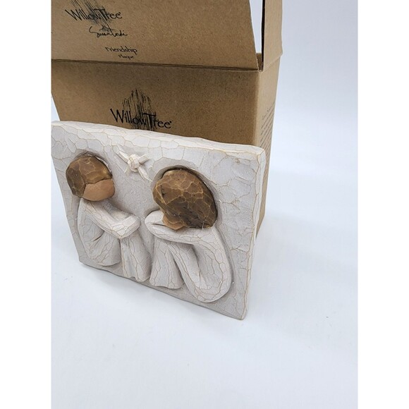 Willow Tree Forever True Forever Friends Friendship Plaque Wall Hanging Preowned - Picture 2 of 7